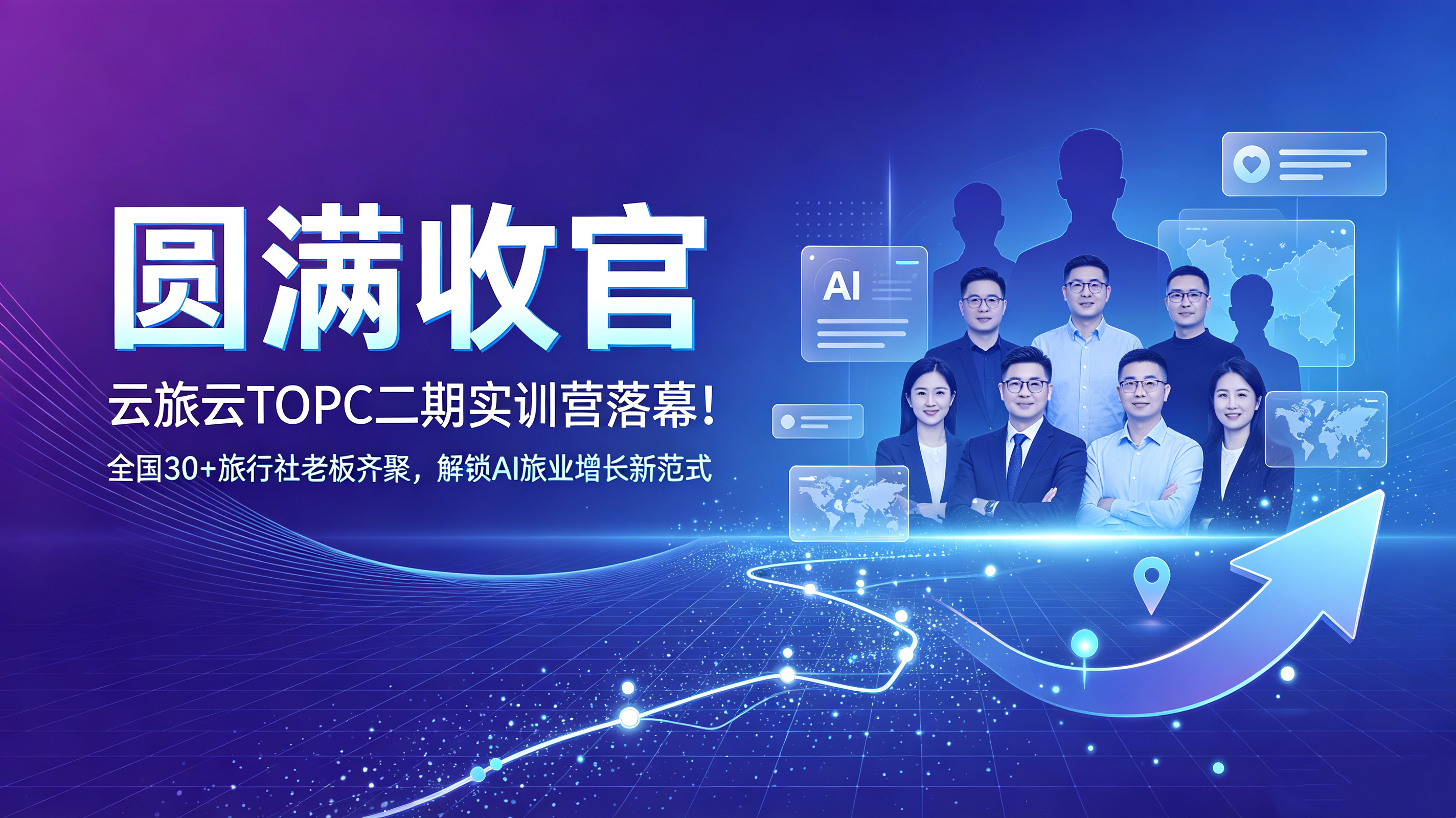 圆满收官｜云旅云TOPC二期实训营落幕！主图